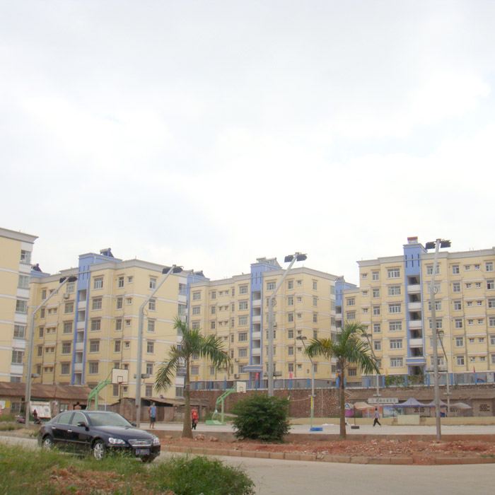 南寧水電工程局職工住宅樓采用廣西外墻涂料裝飾系統(tǒng)